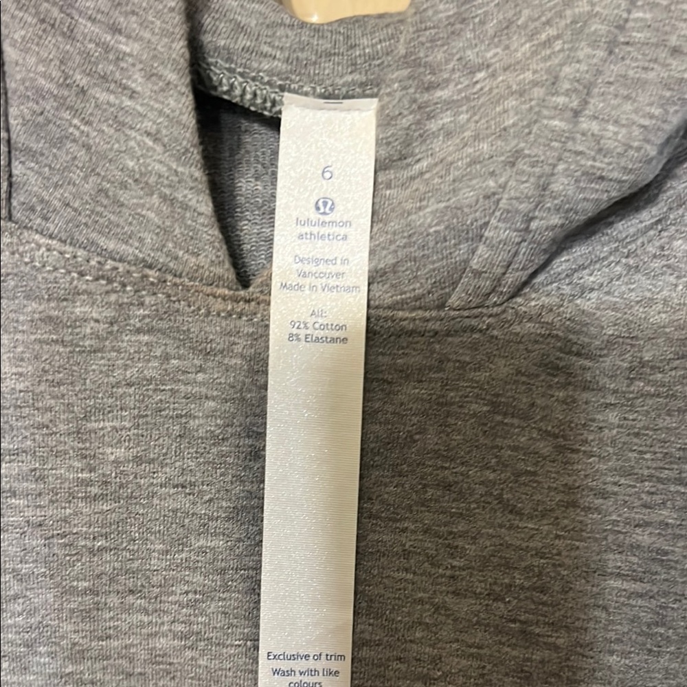 Lululemon Gray Hoodie